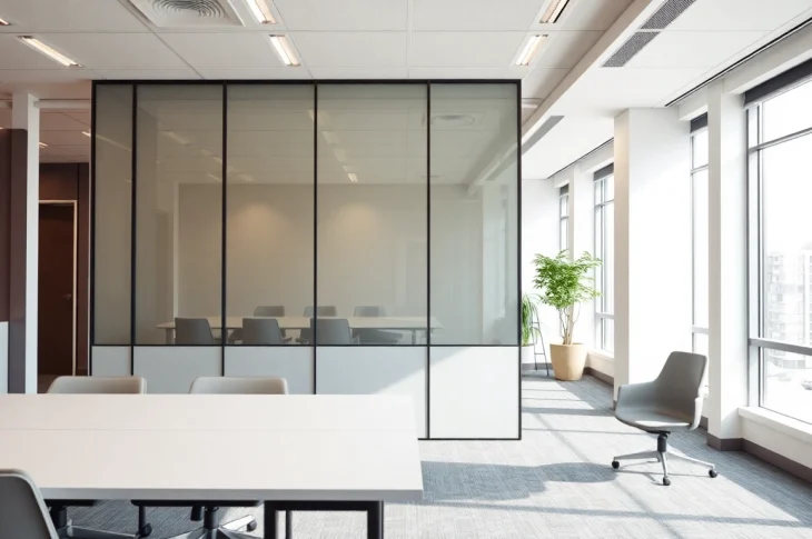 Enhance your workspace with a versatile Folding Partition Wall that offers flexible room division options.